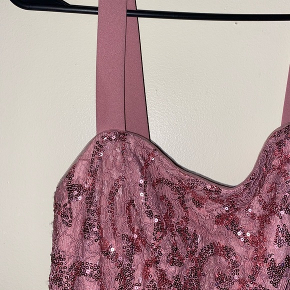 Pink Formal Dress In A Size 10 From David’s Bridal - Picture 5 of 9